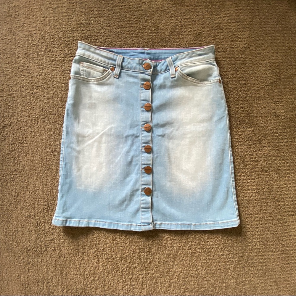 Wrangler Denim Low Rise Skirt
